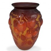 GALLE STYLE GLASS VASEDESCRIPT
