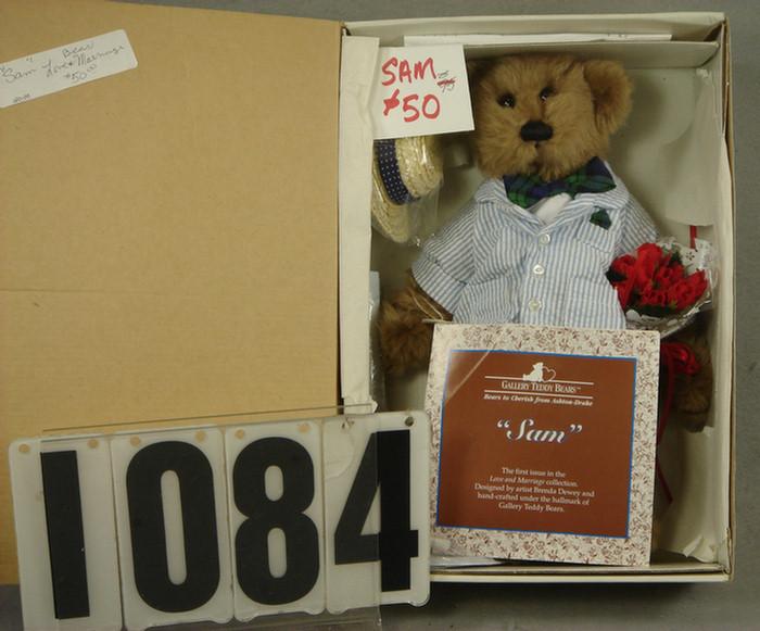 Gallery Teddy Bears Sam Bear, mint,