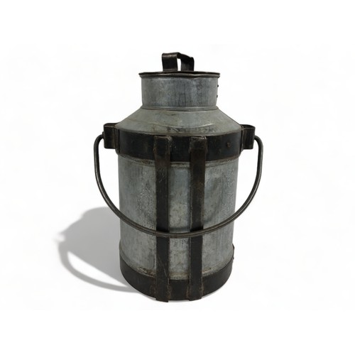 Galvanised Milk Churn