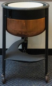 GALVANIZED BLACK PAINTED METAL
