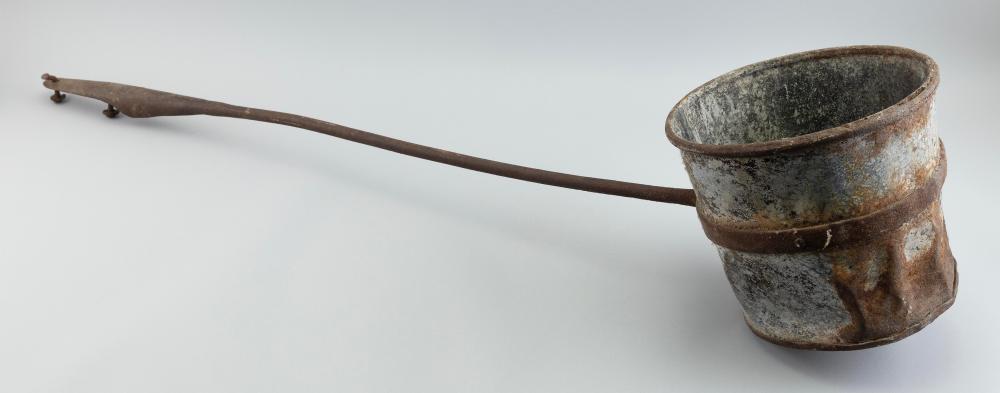 GALVANIZED BLUBBER DIPPER 19TH