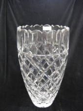 Galway Irish Cut Crystal Vase