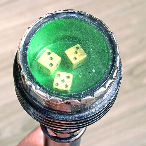 GAMBLER'S CANECa. 1900- The
