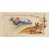 GAMY, ORIGINAL RACING POSTER,