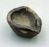 GANDHARAN STONE OIL LAMP - IND