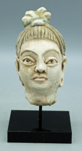 GANDHARAN STUCCO HEAD - THE IN