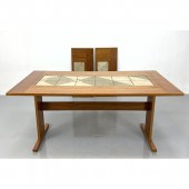 GANGSO Mobler dining set. Teak