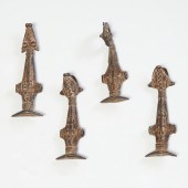 GAN/LOBI PEOPLES, (4) BRASS HU