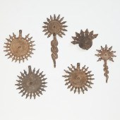 GAN/LOBI PEOPLES, (6) BRONZE P