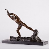 GANTCHEFF BRONZE SCULPTURE WOO
