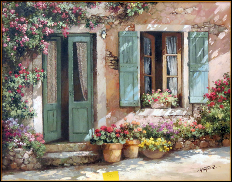 GANTNER (20TH CENTURY) COTTAGE OF