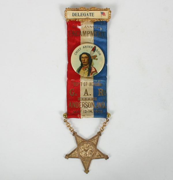 G.A.R. 24th Encampment badge