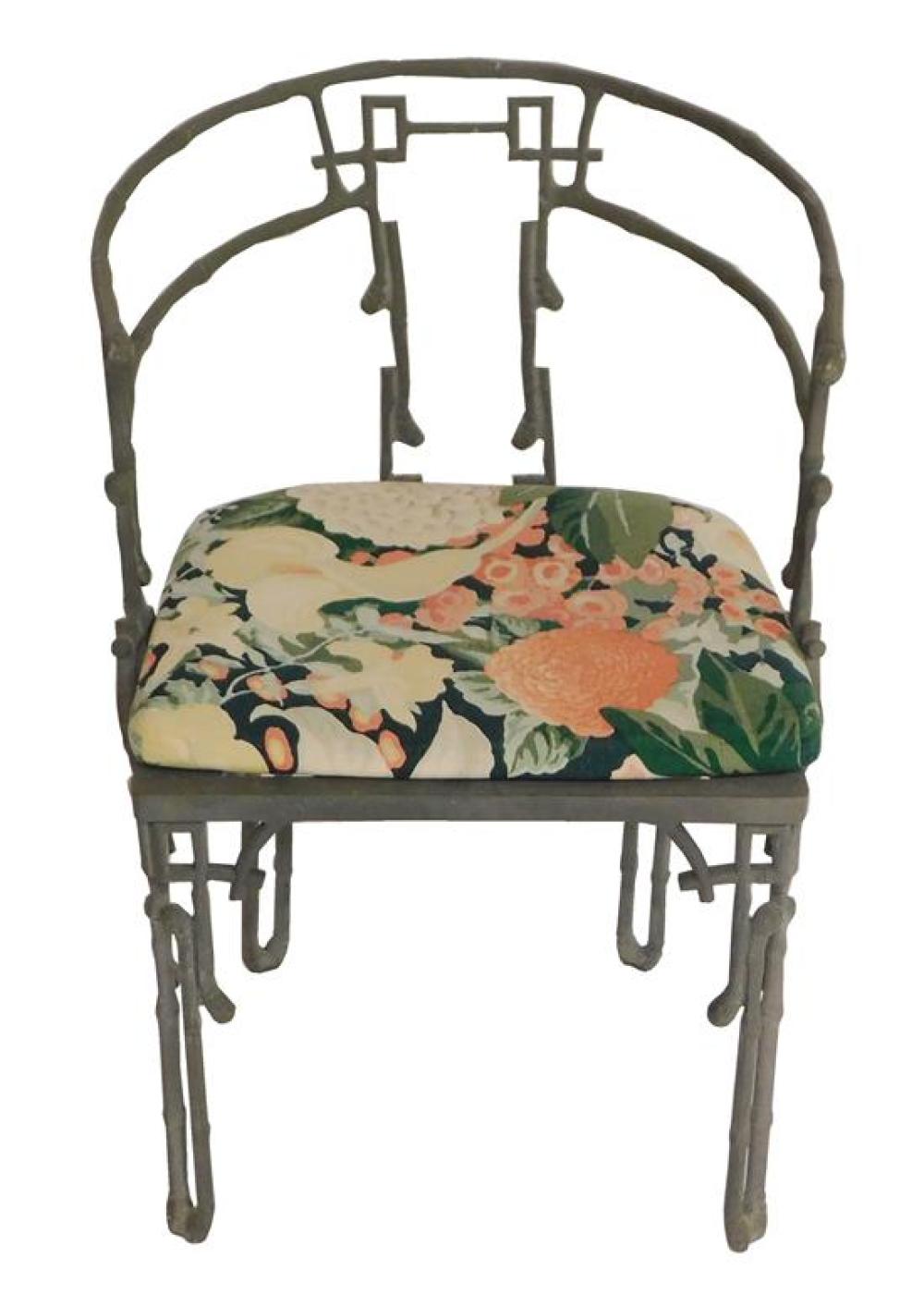 GARDEN: 20TH C. CAST IRON