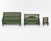 GARDEN BENCH DOLL FURNITURE, E