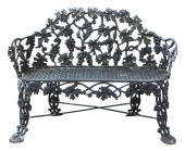 GARDEN: CAST IRON GARDEN BENCH