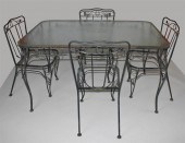 GARDEN DINING SET WITH TEMPERE