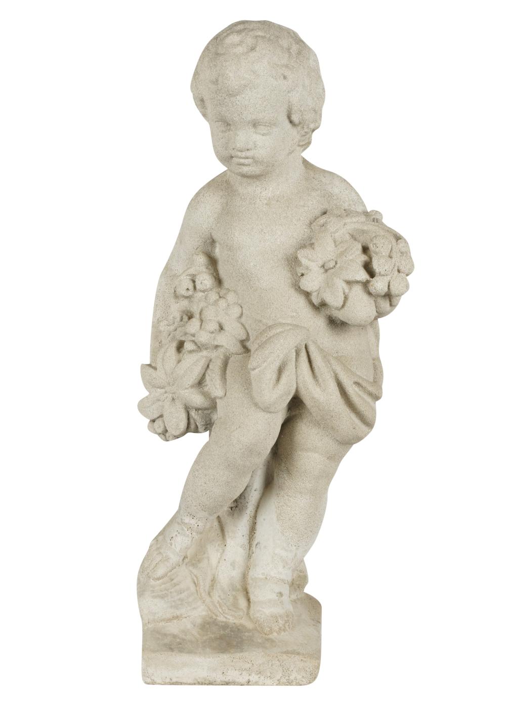 GARDEN FIGURE OF A CHERUBGarden