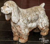 GARDEN FIGURE OF A COCKER SPAN