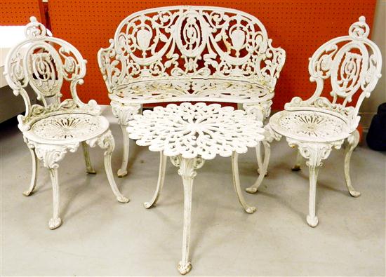 Garden Furniture: A four-piece cast