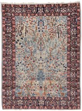 Garden Kerman Rug Persian, ear