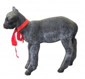 GARDEN: LAMB FORM GARDEN ORNAM