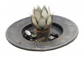 GARDEN: LOTUS FLOWER FOUNTAIN,
