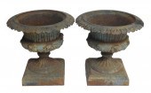 GARDEN: PAIR OF CLASSICALLY ST