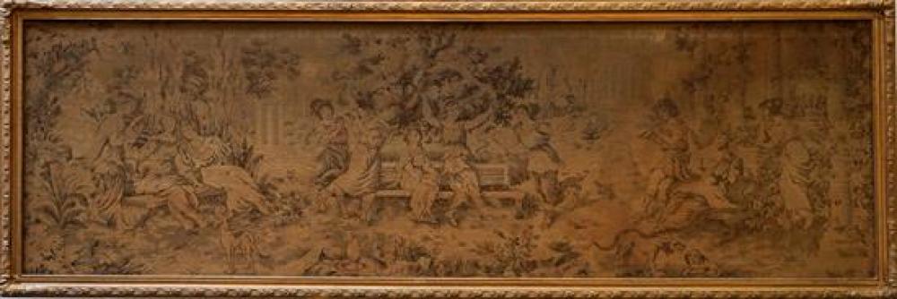 GARDEN PARTY, FRAMED MACHINE