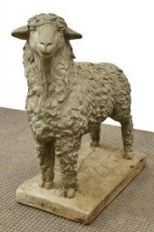 GARDEN STATUARY CAST CONCRETE