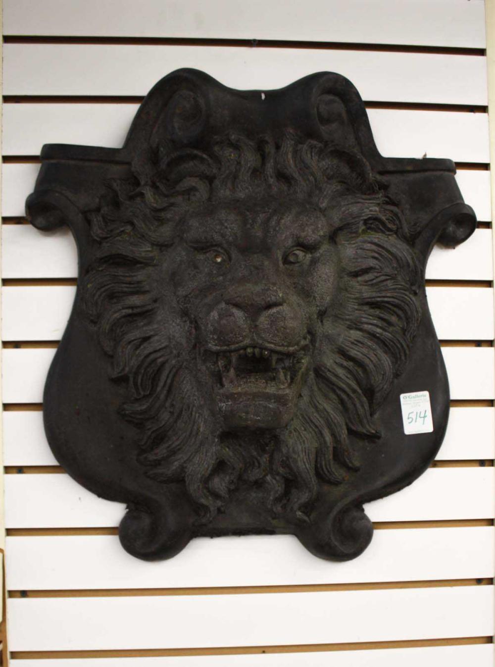 GARDEN WALL BRONZE SCULPTURE,