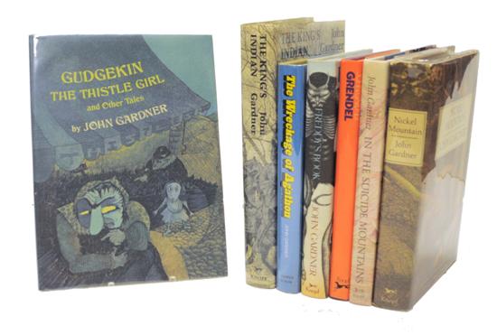 GARDNER  John. First editions 