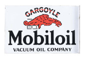 GARGOYLE MOBILOIL PORCELAIN FL