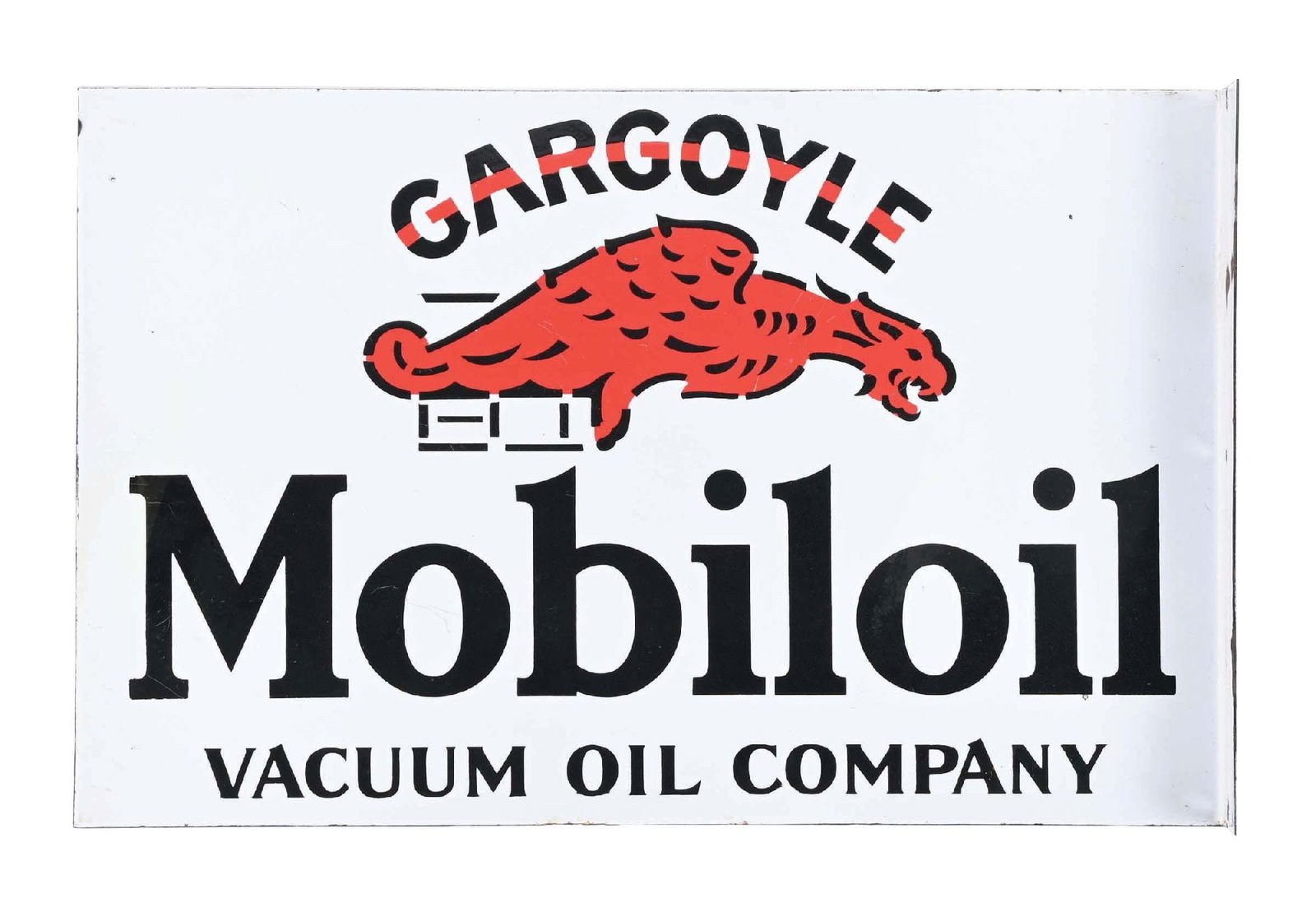 GARGOYLE MOBILOIL PORCELAIN