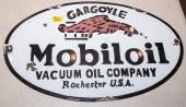 GARGOYLE MOBILOIL PORCELAIN SI