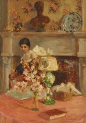 GARI MELCHERS, (AMERICAN, 1860