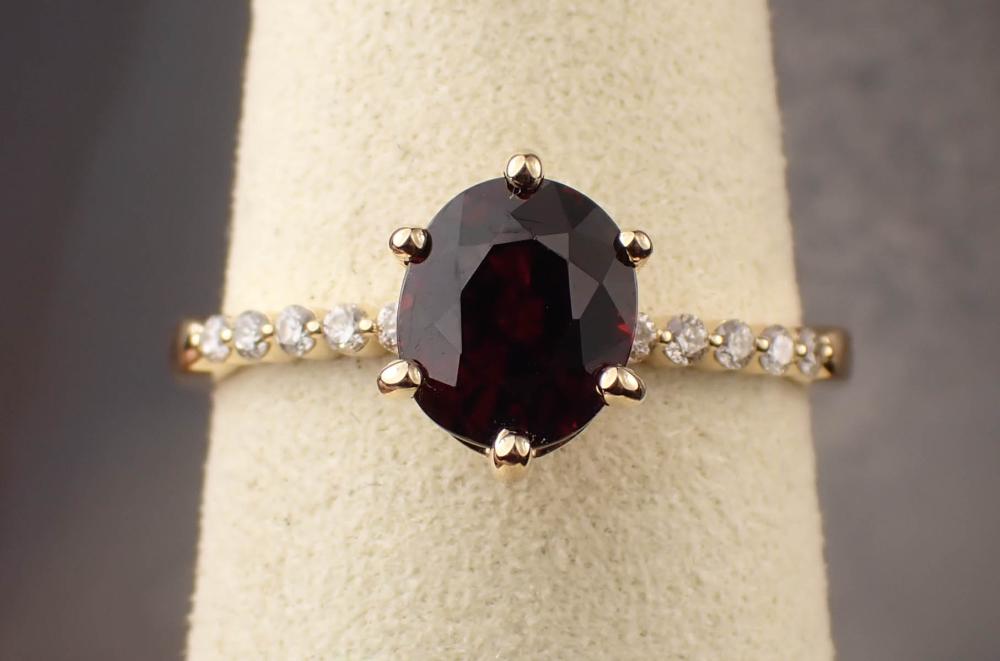 GARNET, DIAMOND AND FOURTEEN