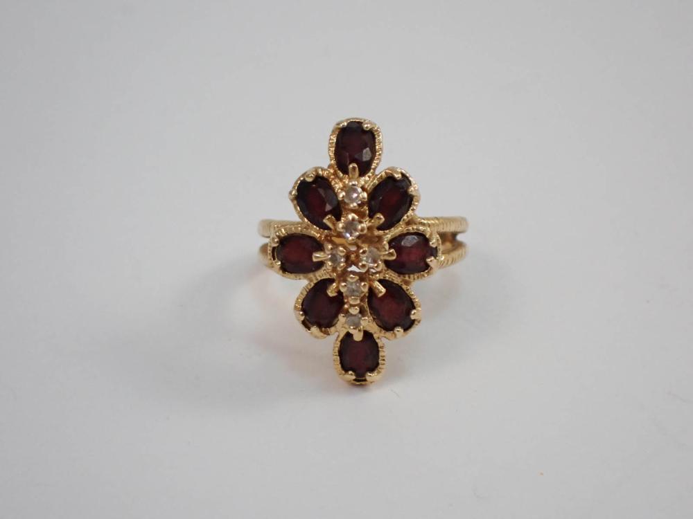 GARNET, DIAMOND AND FOURTEEN