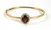GARNET, DIAMOND AND ROSE GOLD