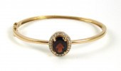GARNET, DIAMOND AND ROSE GOLD