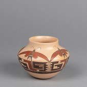 GARRETT MAHO, POLYCHROME JAR W