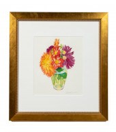 GARY BUKOVNIK "MIXED DAHLIAS I