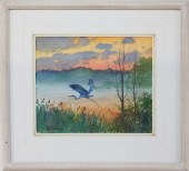 GARY D. HOFFMANN WATERCOLOR ON