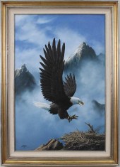 GARY FENSKE OIL ON CANVASGARY