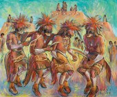 GARY GIST, HOPI SNAKE DANCE, 2