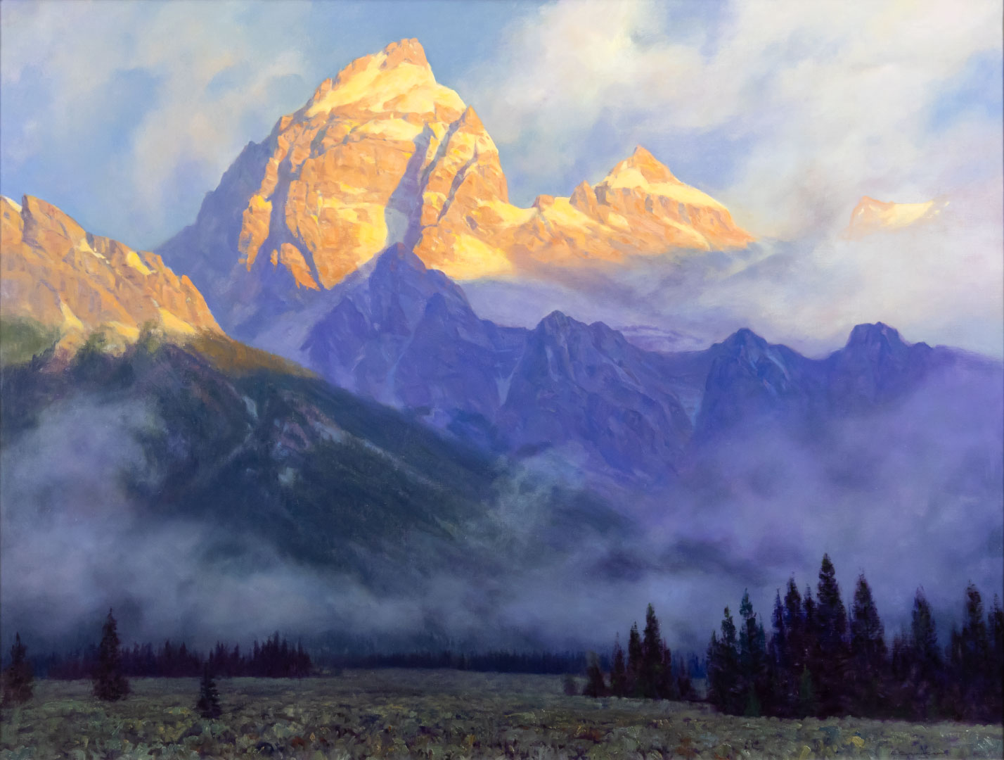 GARY KAPP (1942-), GRAND TETON