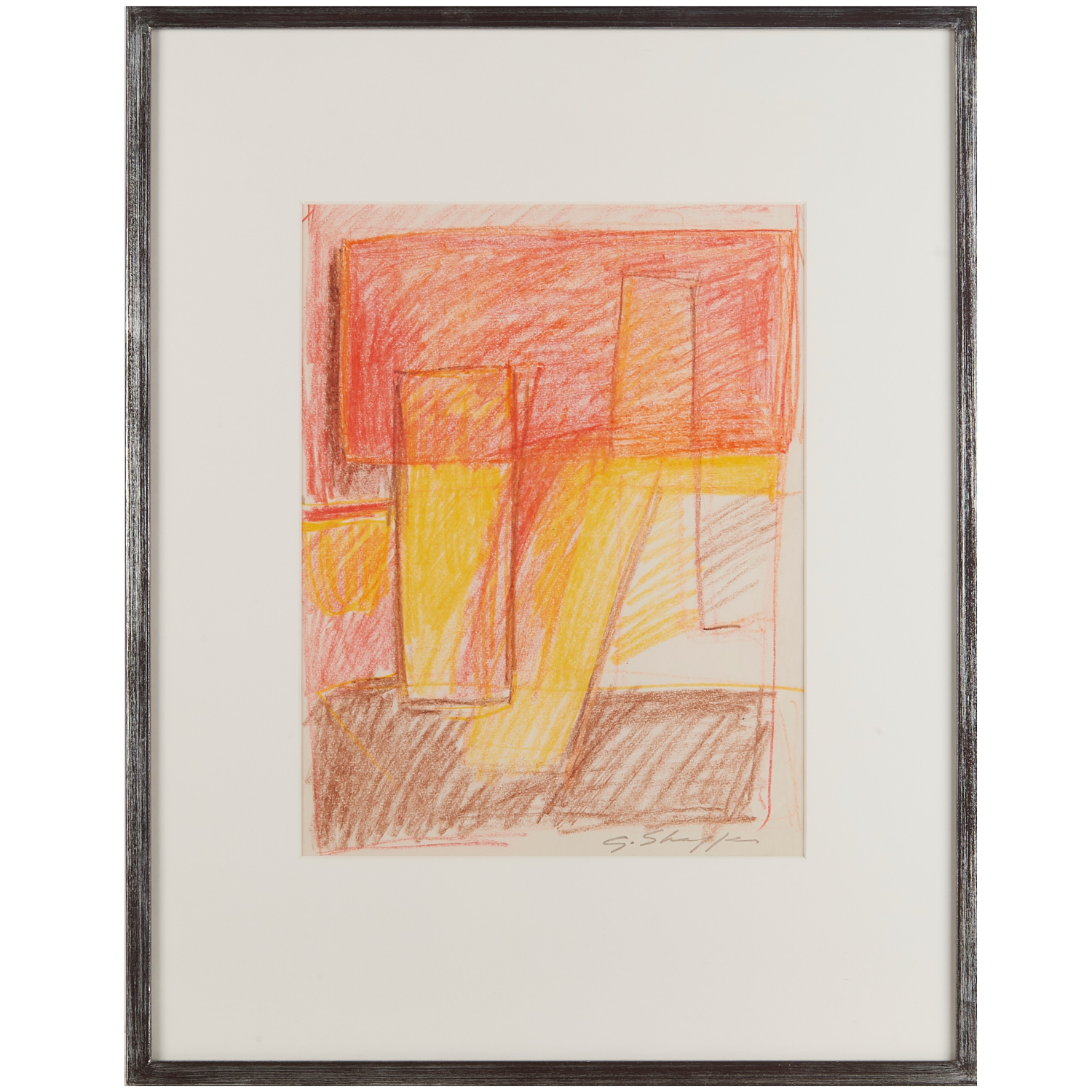 GARY LEE SHAFFER, PASTEL DRAWING