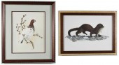 GARY LYON TWO WATERCOLORS AND