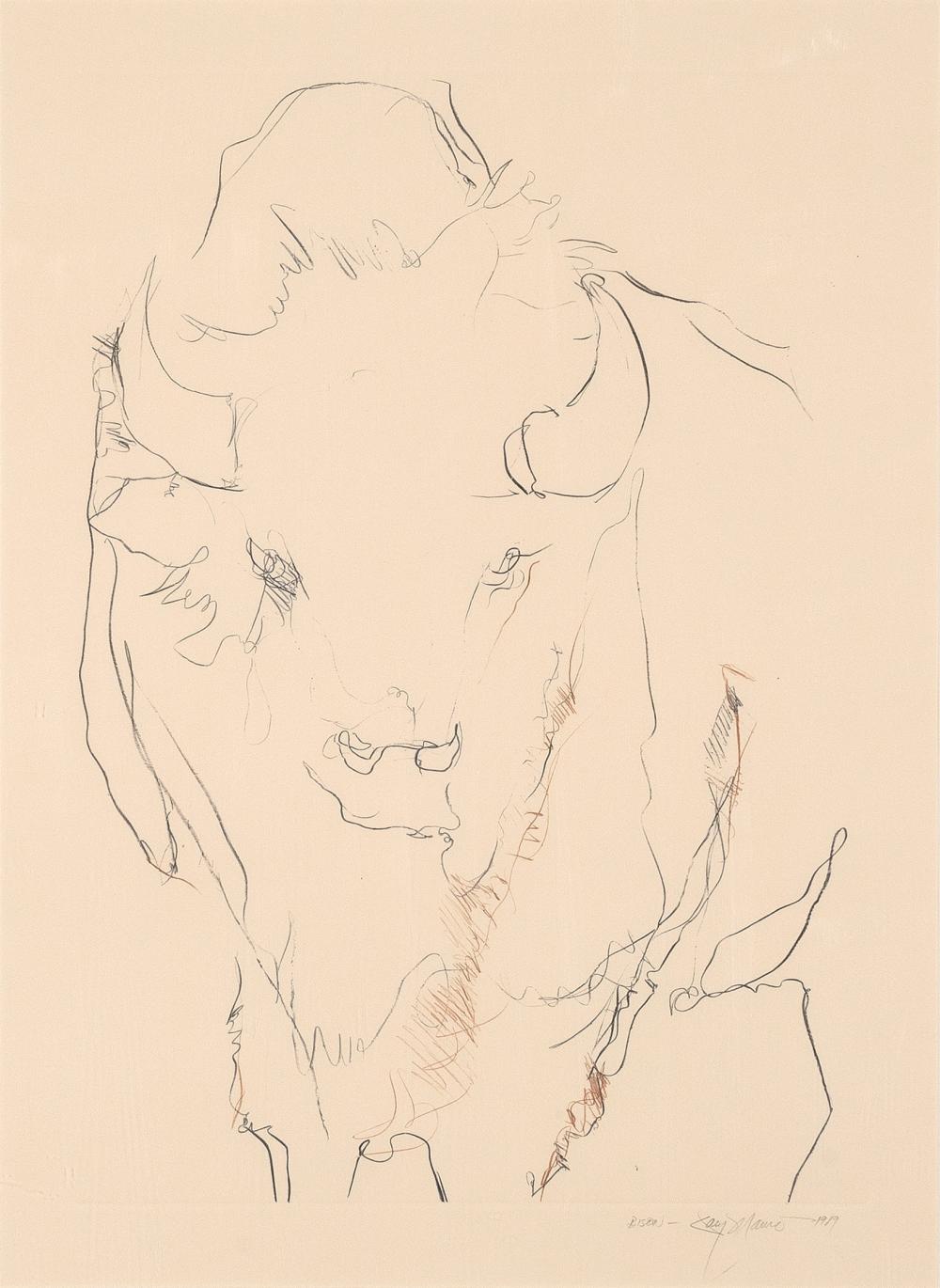 GARY MAURO, BISON, 1989Gary Mauro,