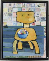 GARY NISBET MIXED MEDIA COLLAG