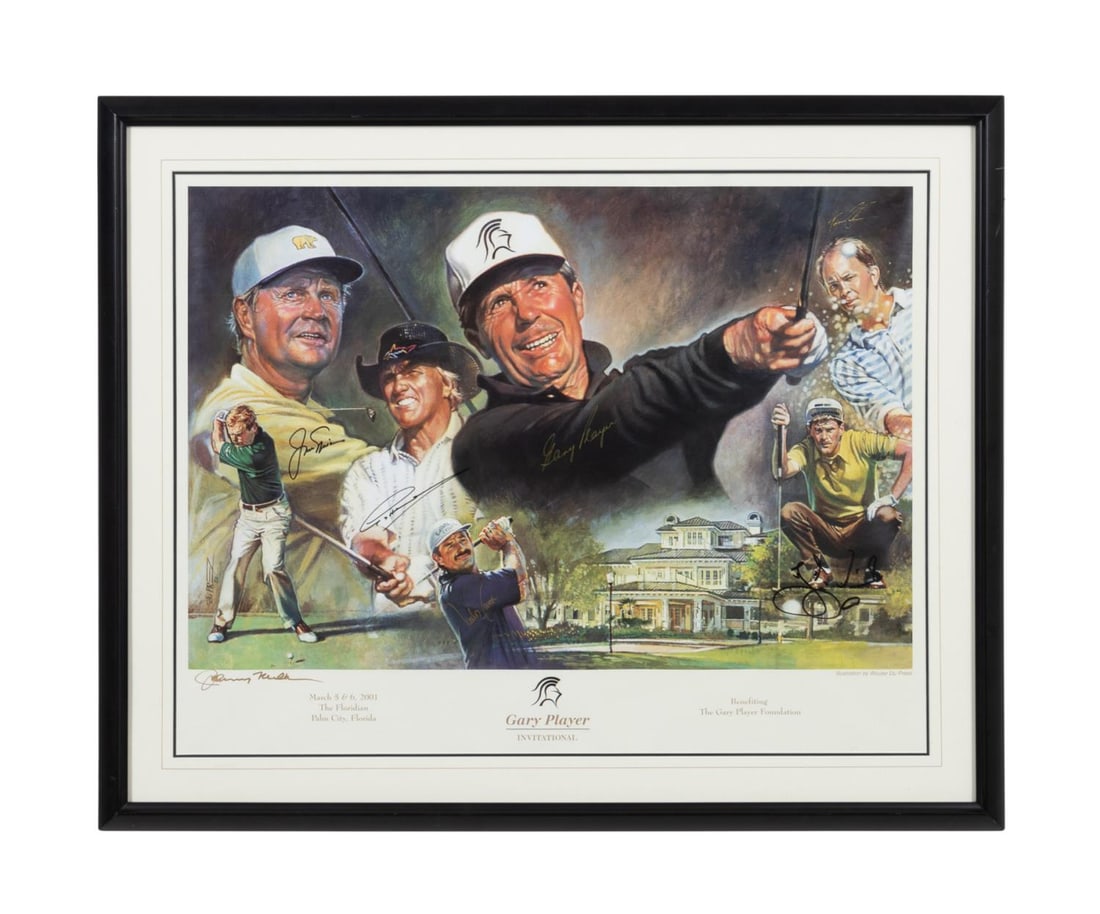 GARY PLAYER INVITATIONAL POSTER